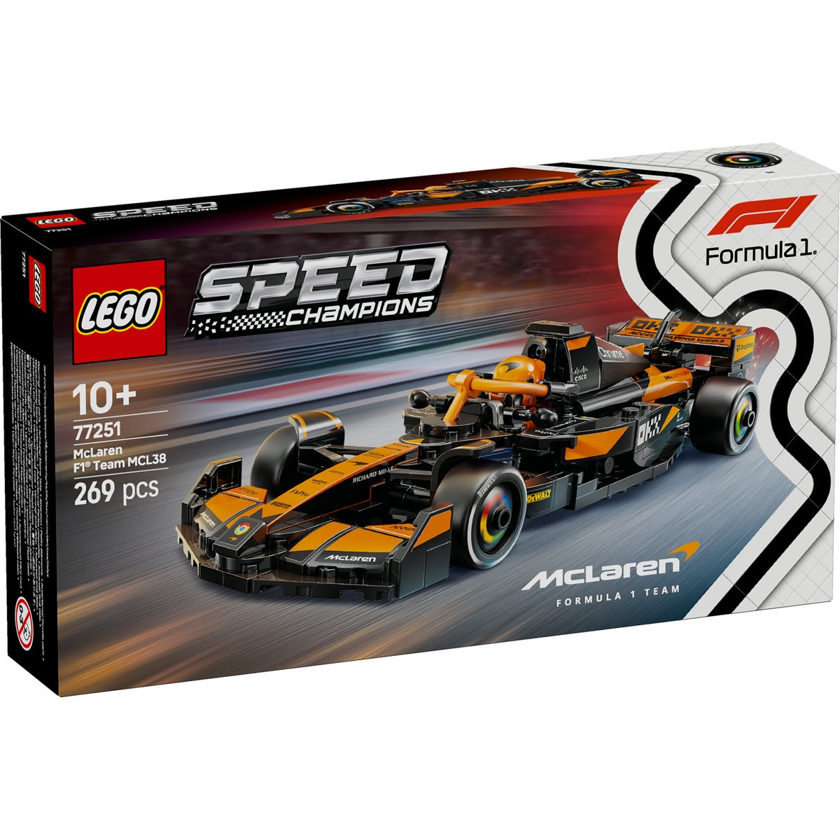 Set LEGO Speed Champions - Masina de curse McLaren F1® Team MCL38 (77251) - 1 | YEO