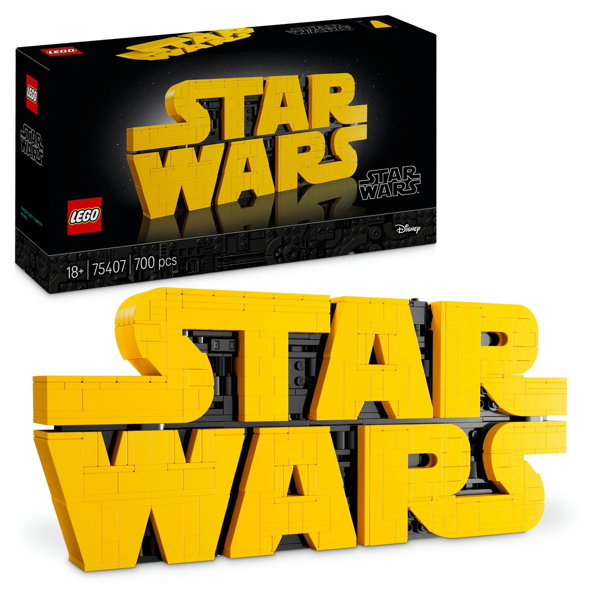 Set LEGO Star Wars - Logoul Star Wars din caramizi (75407)