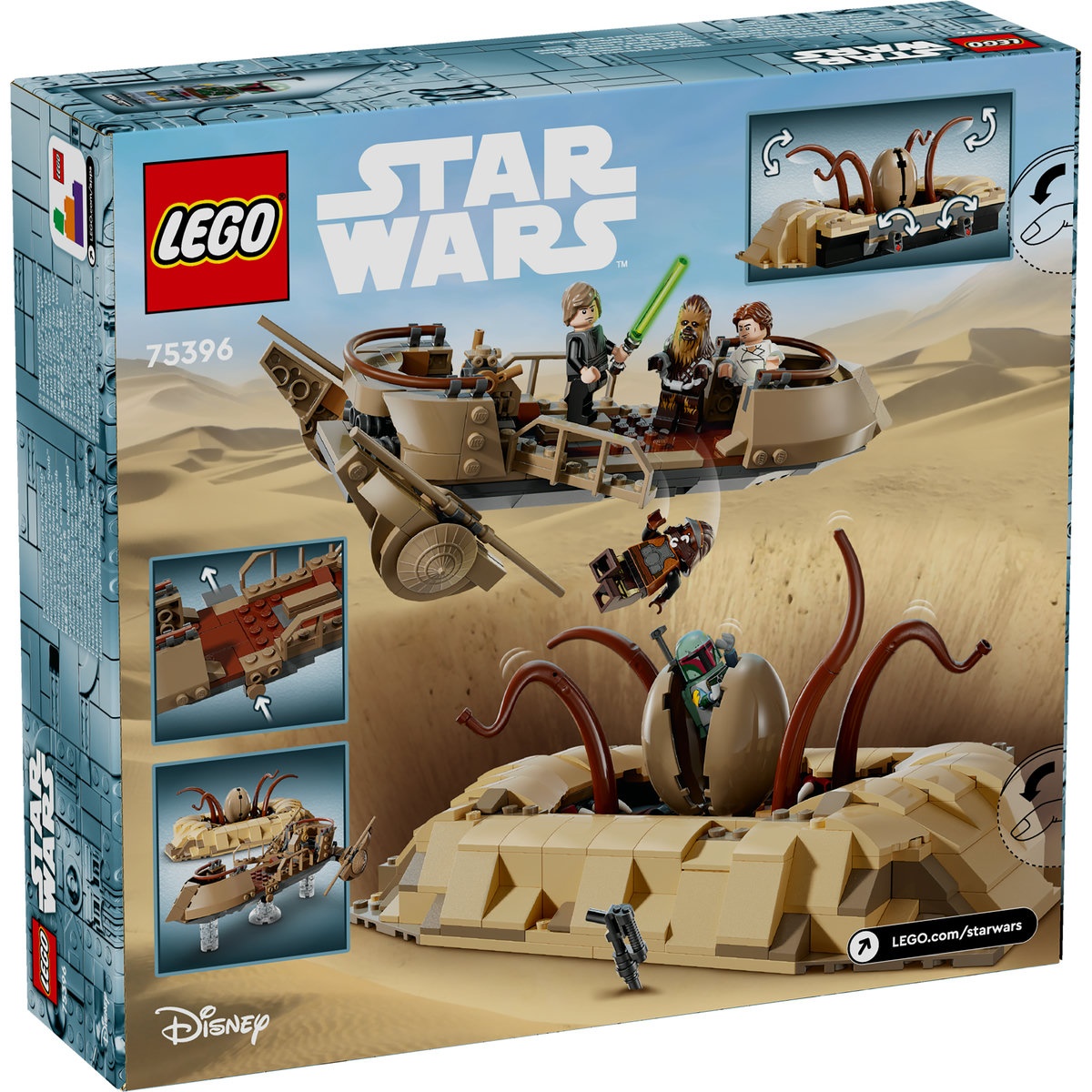 Set LEGO Star Wars - Schif de desert si Groapa lui Sarlacc (75396) - 2 | YEO