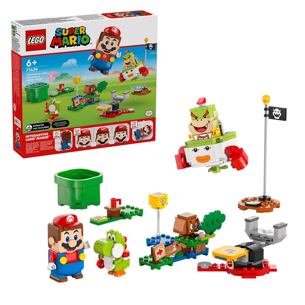 Set LEGO Super Mario - Aventuri cu LEGO Mario™ interactiv (71439)