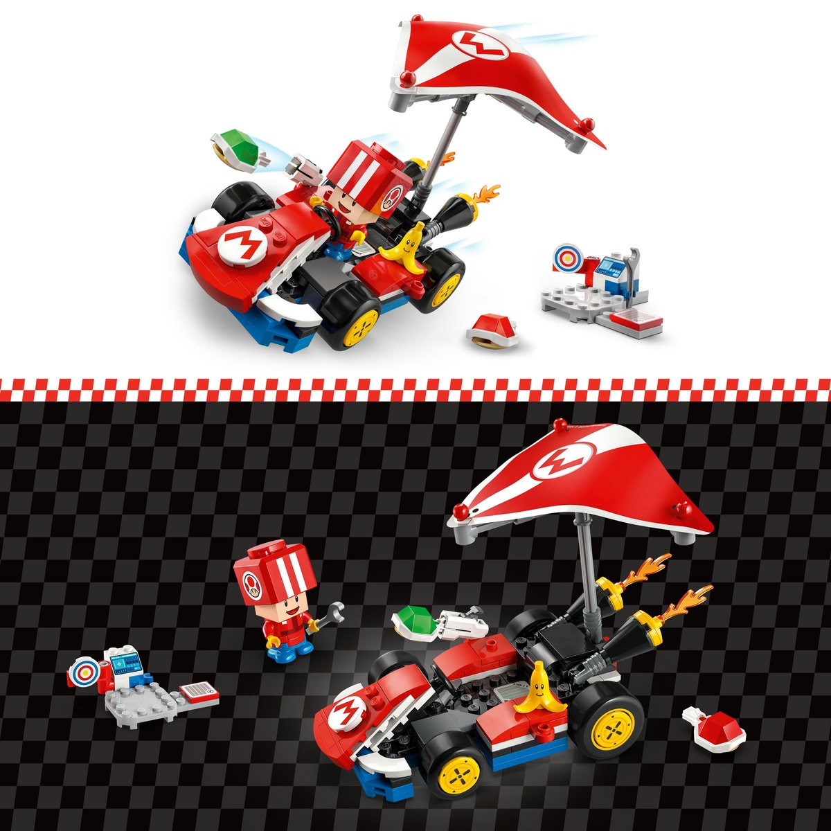 Set LEGO Super Mario - Mario Kart™ – Standard Kart (72032) - 2 | YEO