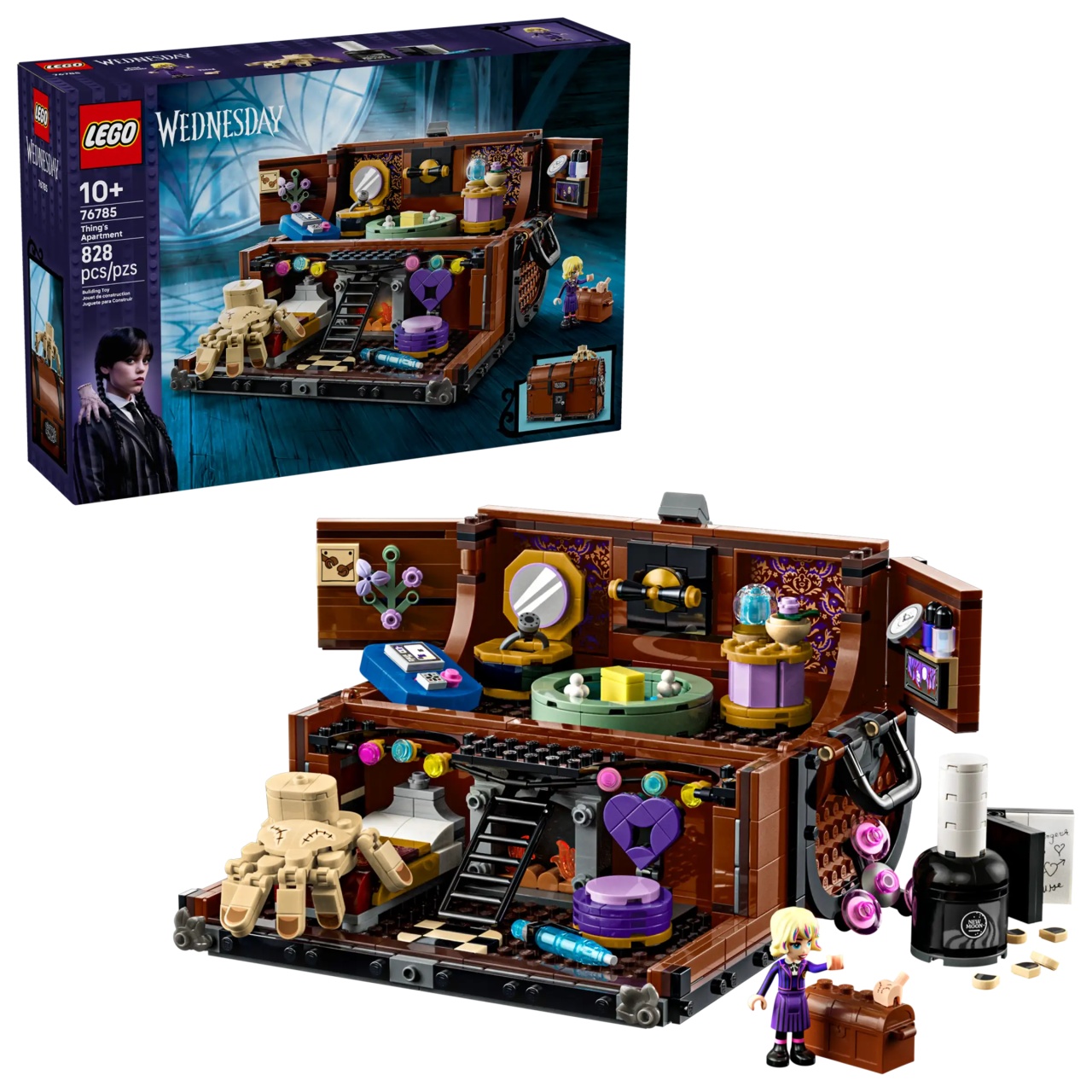 Set LEGO Wednesday - Apartamentul lui Mână (76785)