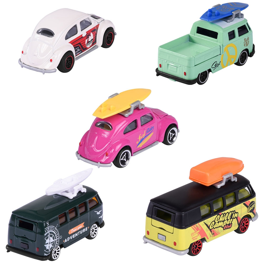 Set Majorette Volkswagen The Originals cu 5 masinute din metal - 1 | YEO