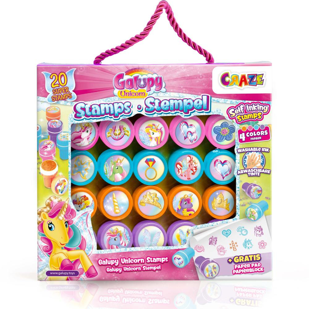 Set stampile unicorn Galupy