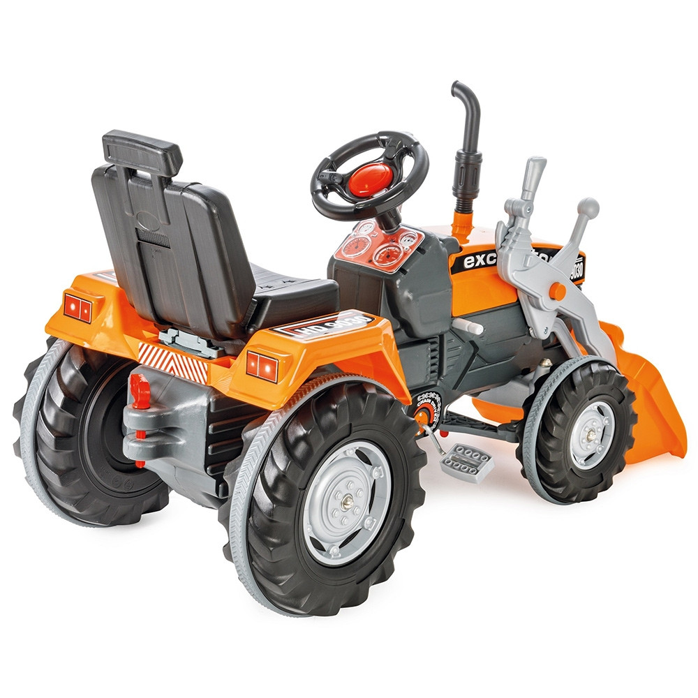 Tractor cu pedale Pilsan Super Excavator 07-297 orange - 1 | YEO