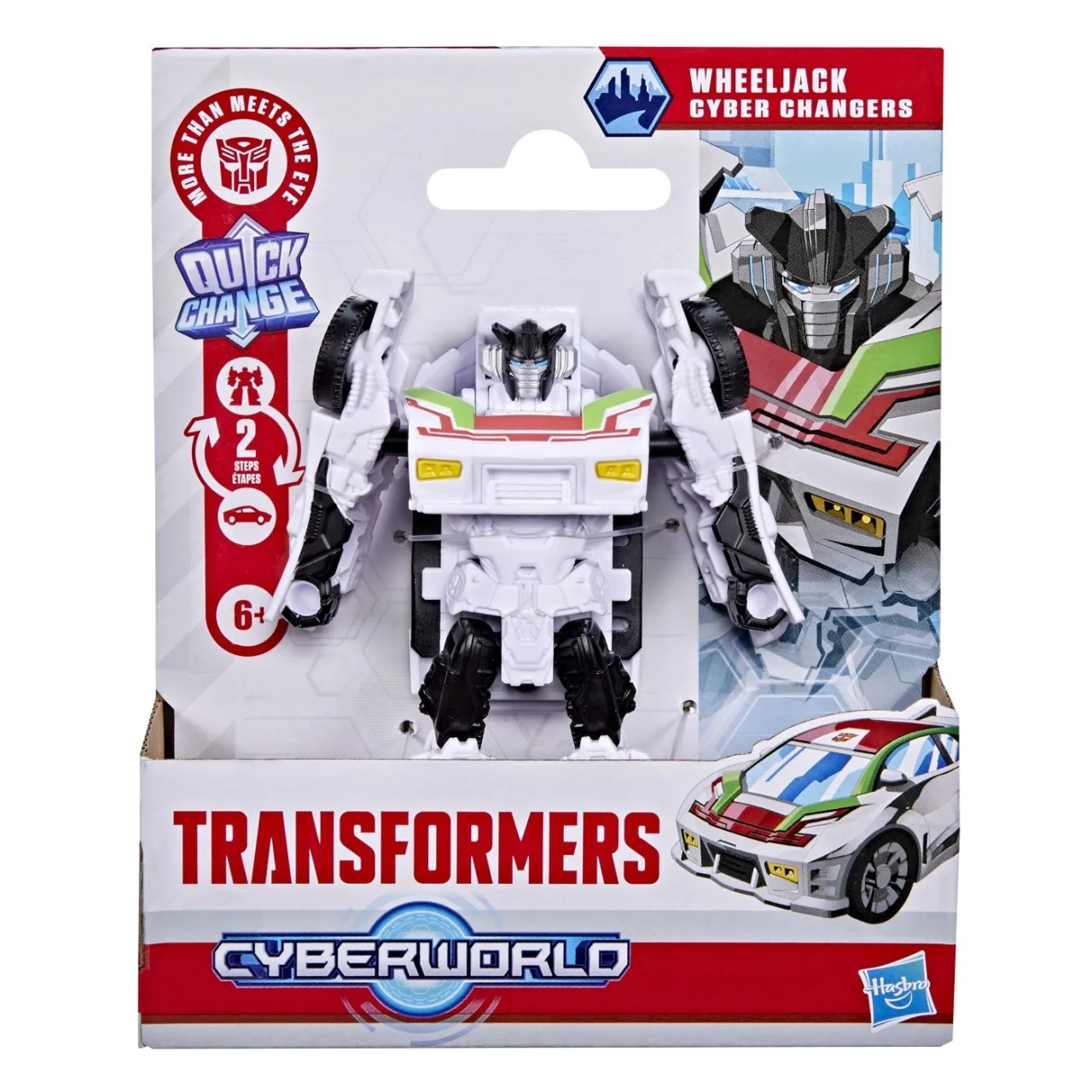 Transformers Cyberworld Robot Wheeljack Convertibil 10Cm