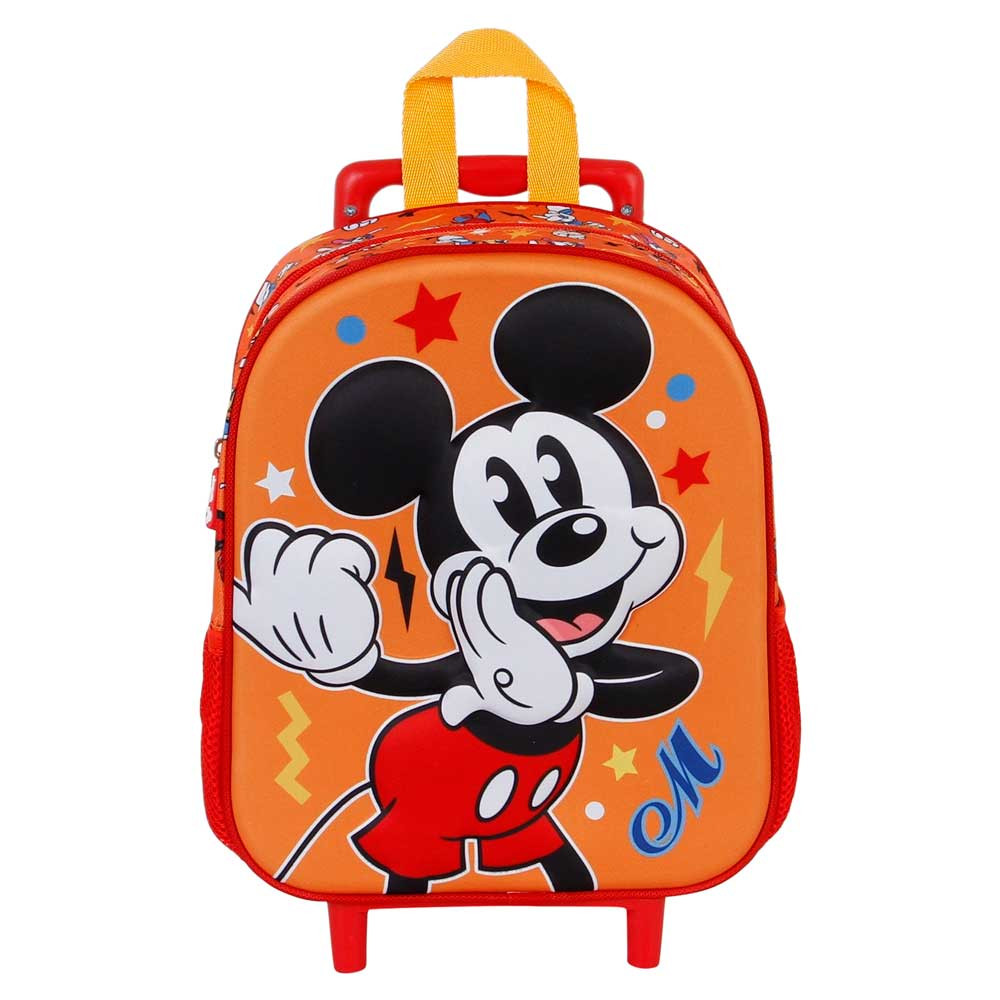 Troler Mickey Mouse Whisper 3D, 26x34x13 cm - 2 | YEO