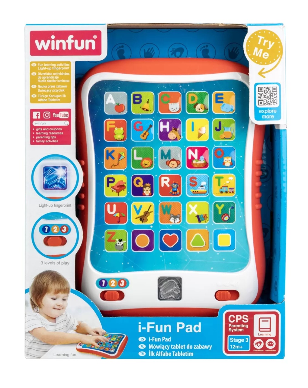 Winfun Tableta Educativa Interactiva