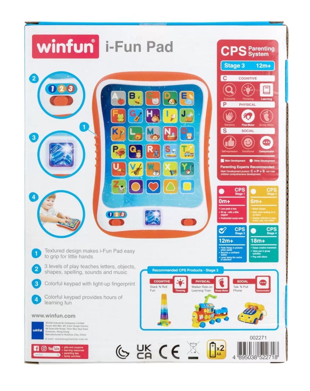 Winfun Tableta Educativa Interactiva - 3 | YEO