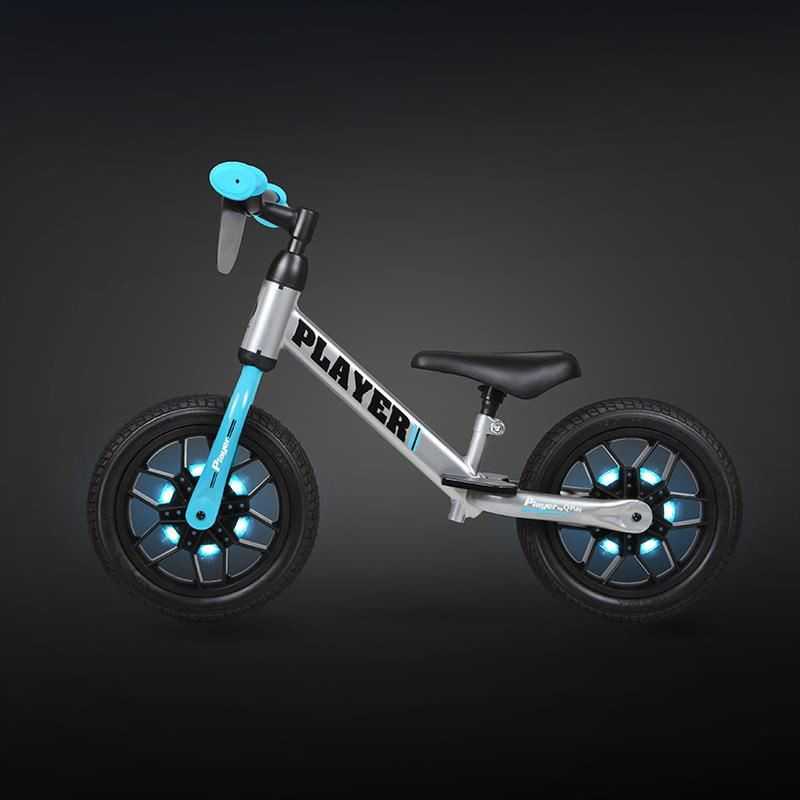 Balance bike Qplay Player Albastru - 4 | YEO