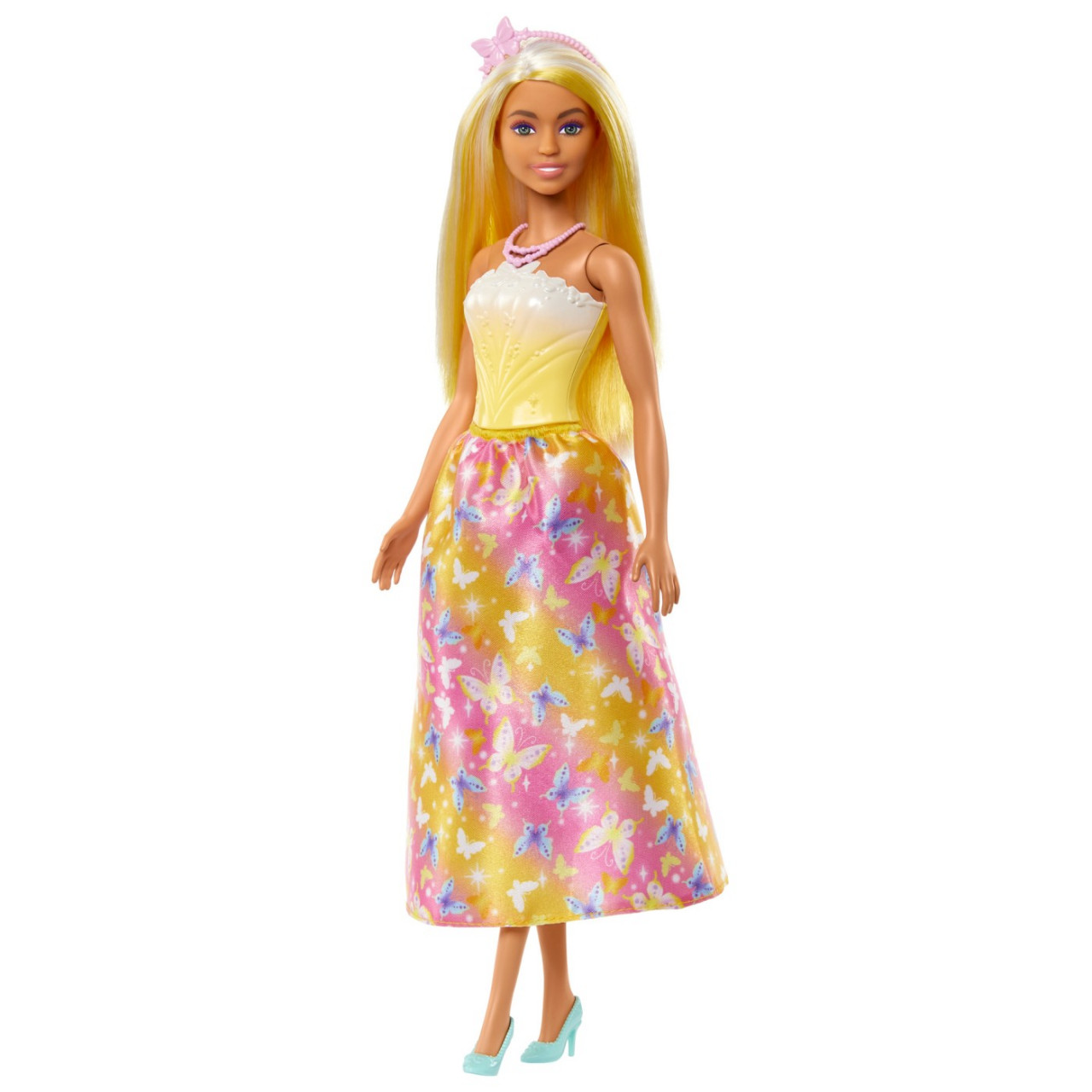 Barbie Papusa Barbie Cu Parul Blond Si Galben - 3 | YEO