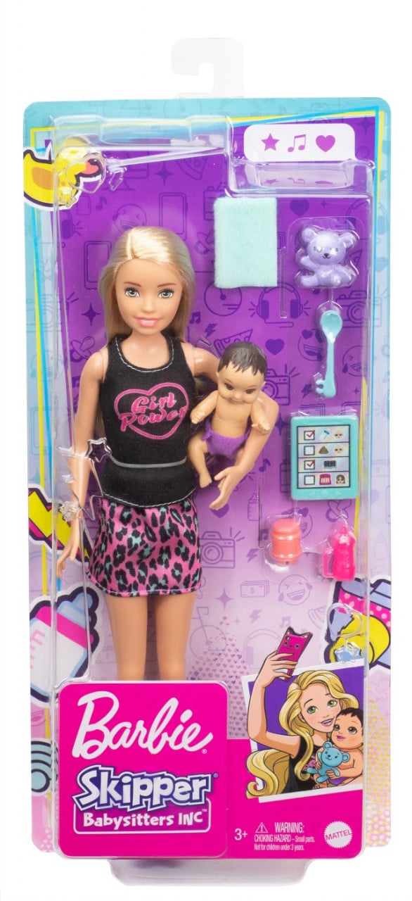 Barbie Papusa Skipper First Jobs Babysitter Papusa Blonda - 1 | YEO