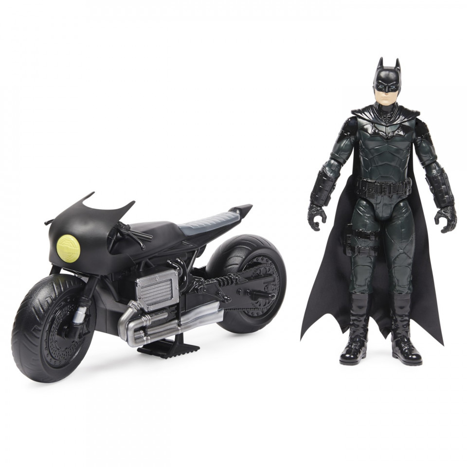 Batman Film Motocicleta Lui Batman Si Figurina Batman 30Cm