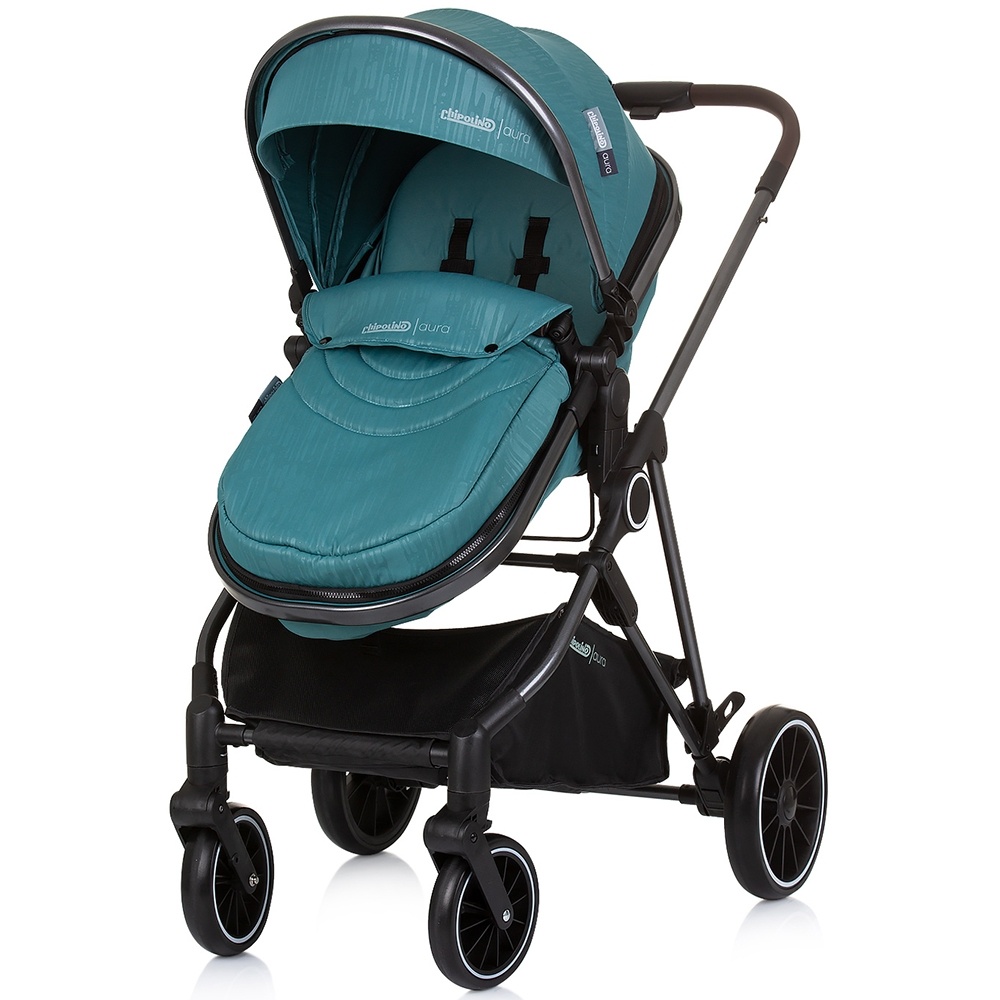 Carucior Chipolino Aura 2 in 1 teal - 2 | YEO