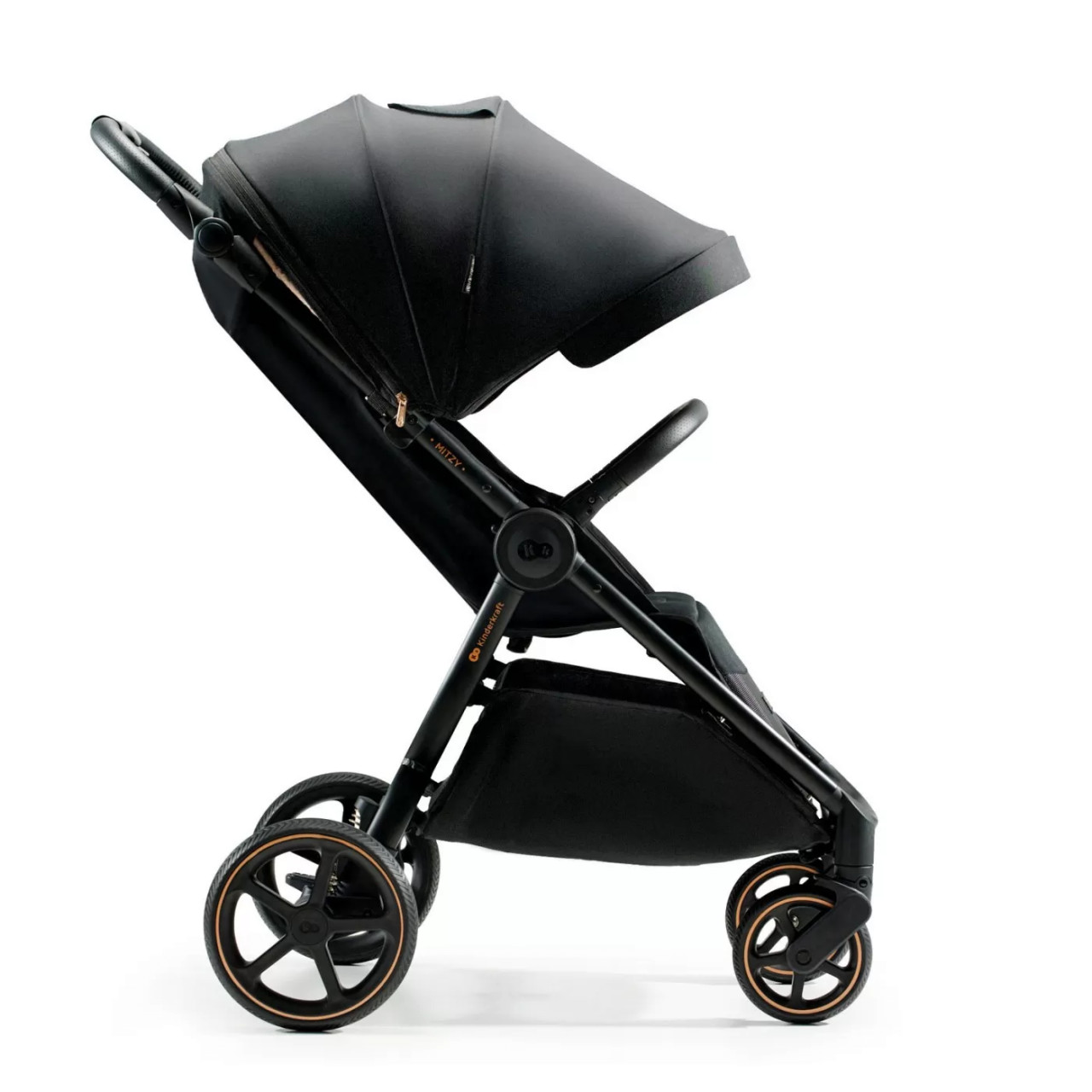 Carucior Sport, Ultra Compact, Kinderkraft Mitzy, 0-22 Kg, Black Ink - 2 | YEO