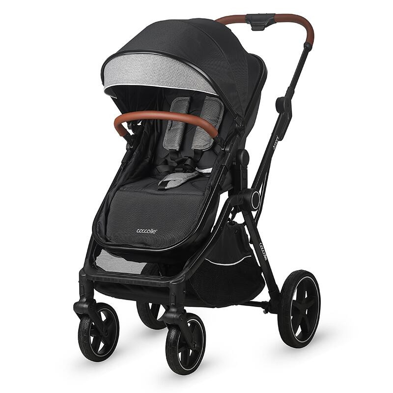 Carucior transformabil 3in1 Coccolle Amani Diamond black - 1 | YEO