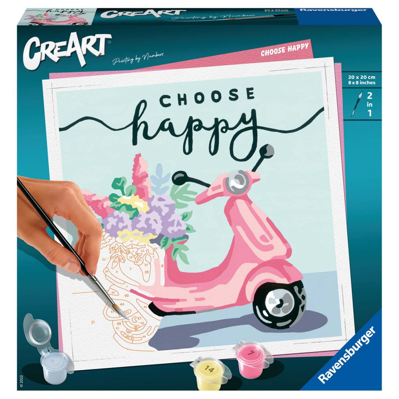 Creart - Pictura Scuter Choose Happy