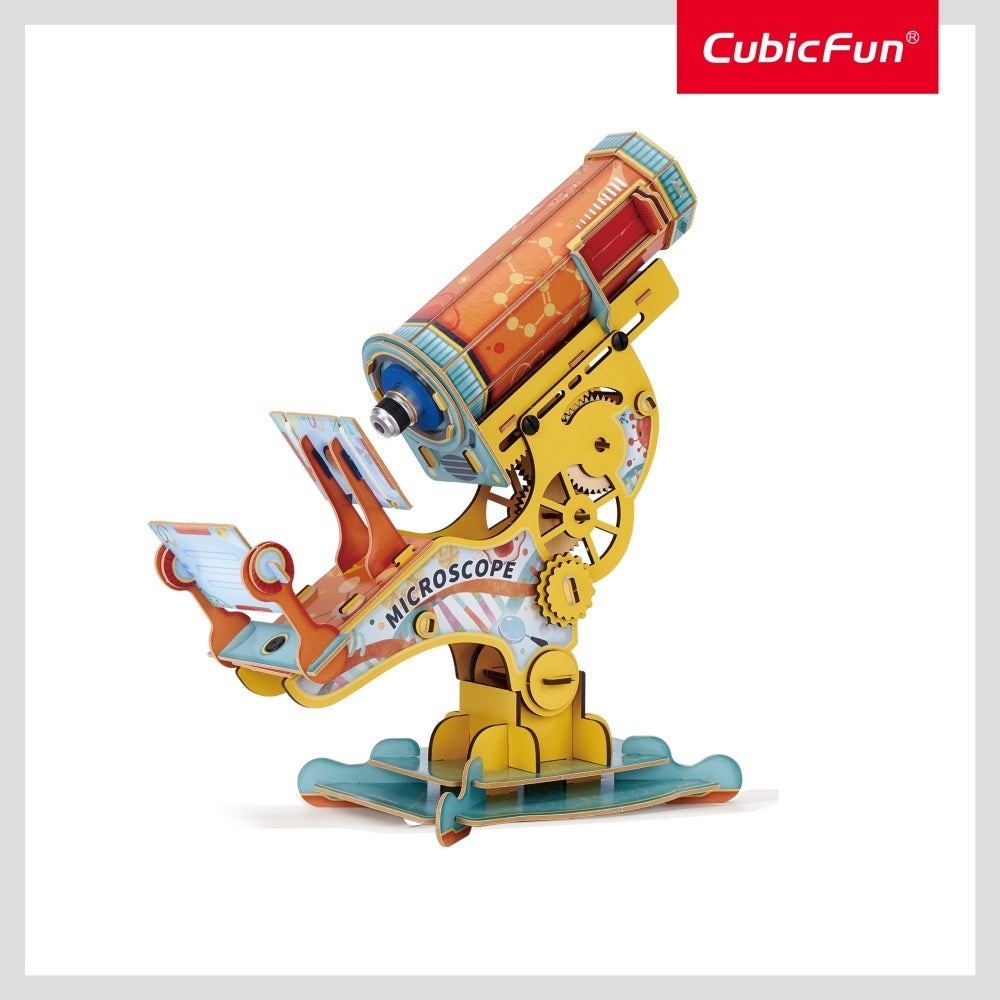 Cubic Fun - Joc Educativ STEM National Geographic puzzle 3D Microscop - 3 | YEO