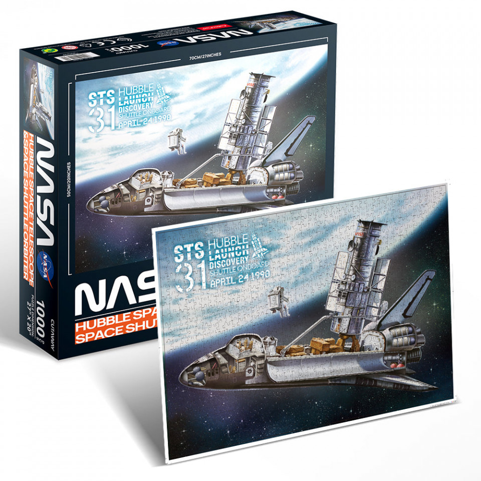 Cubic Fun - Puzzle Nasa - Hubble Space Telescope, 1000 Piese - 2 | YEO