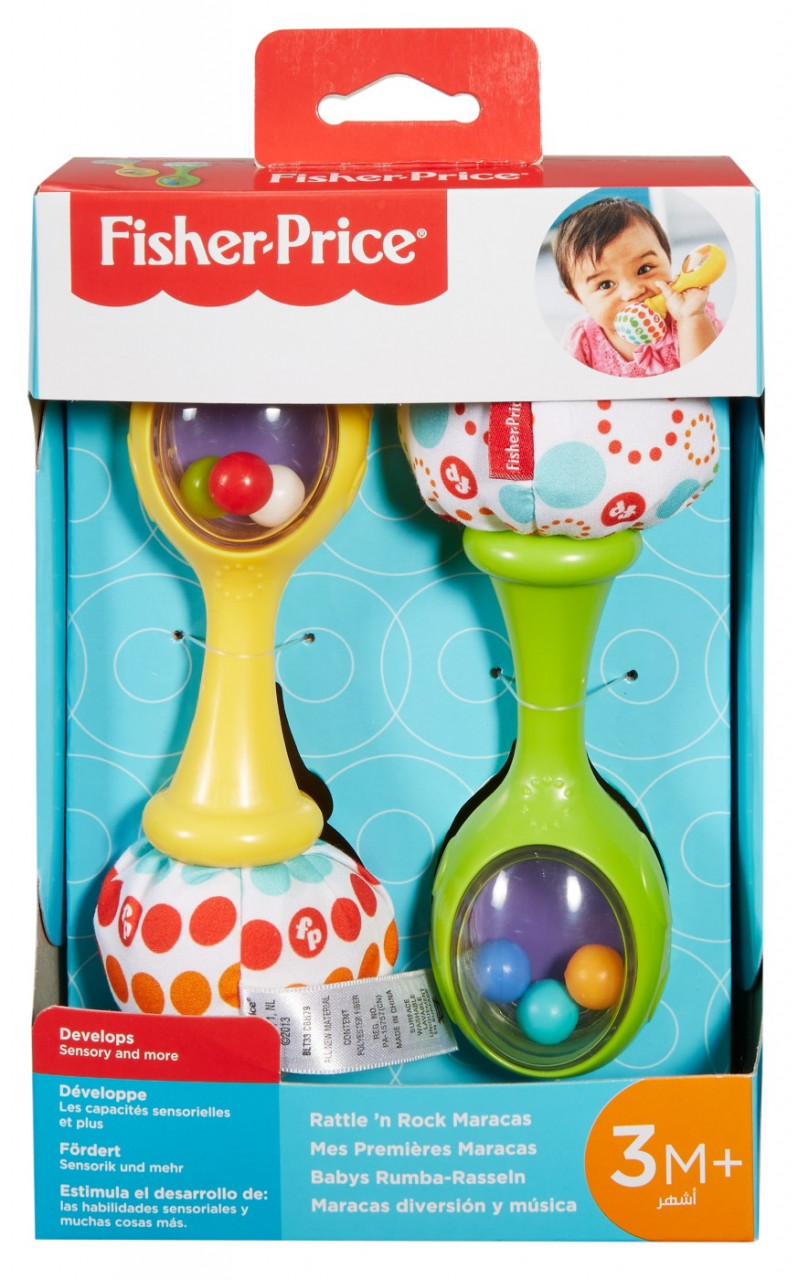 Fisher Price Set 2 Zornaitoare Maracas - 1 | YEO