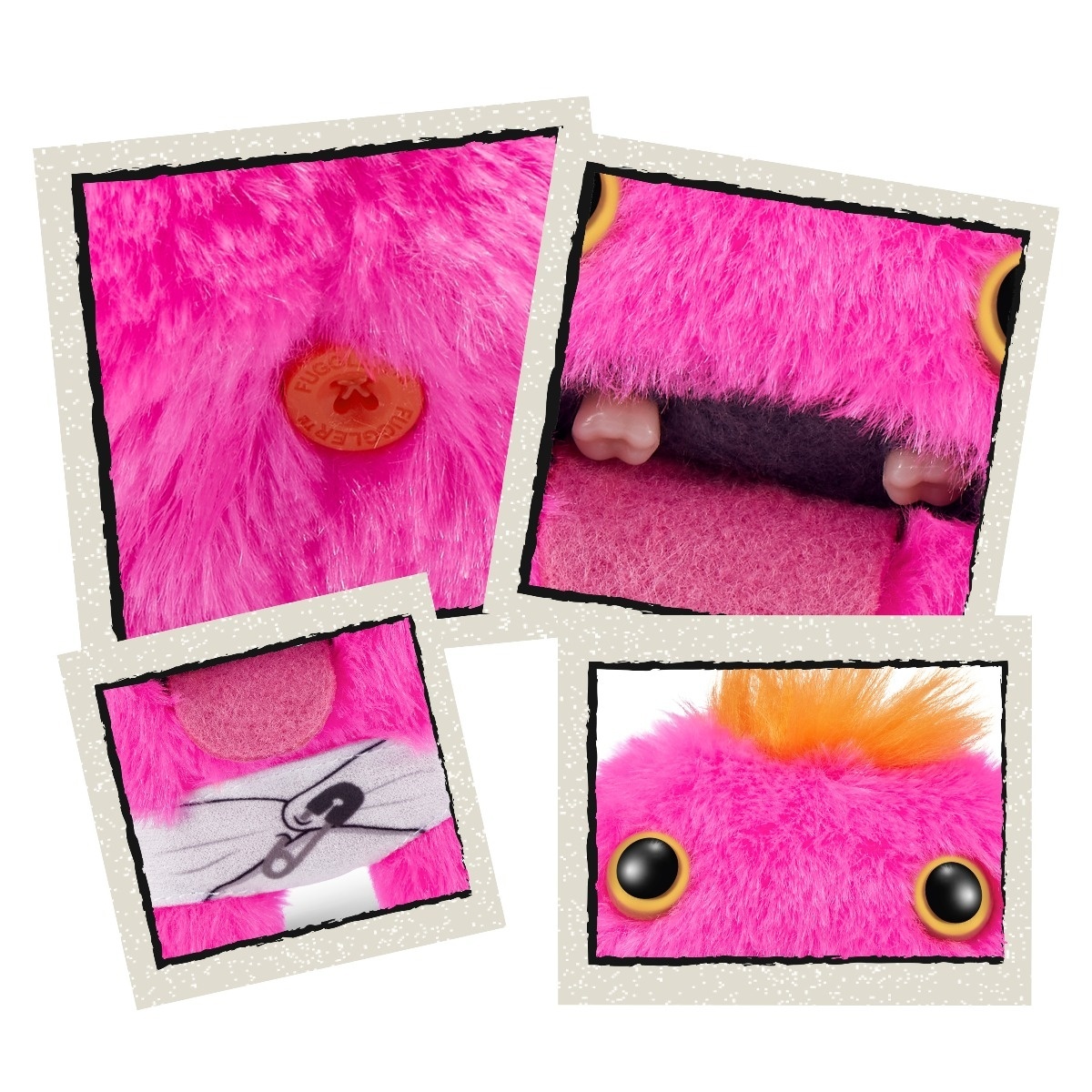 Fuggler - Jucarie de plus, 9 cm - Bebe ciudatei, Oogah Boogah - 3 | YEO