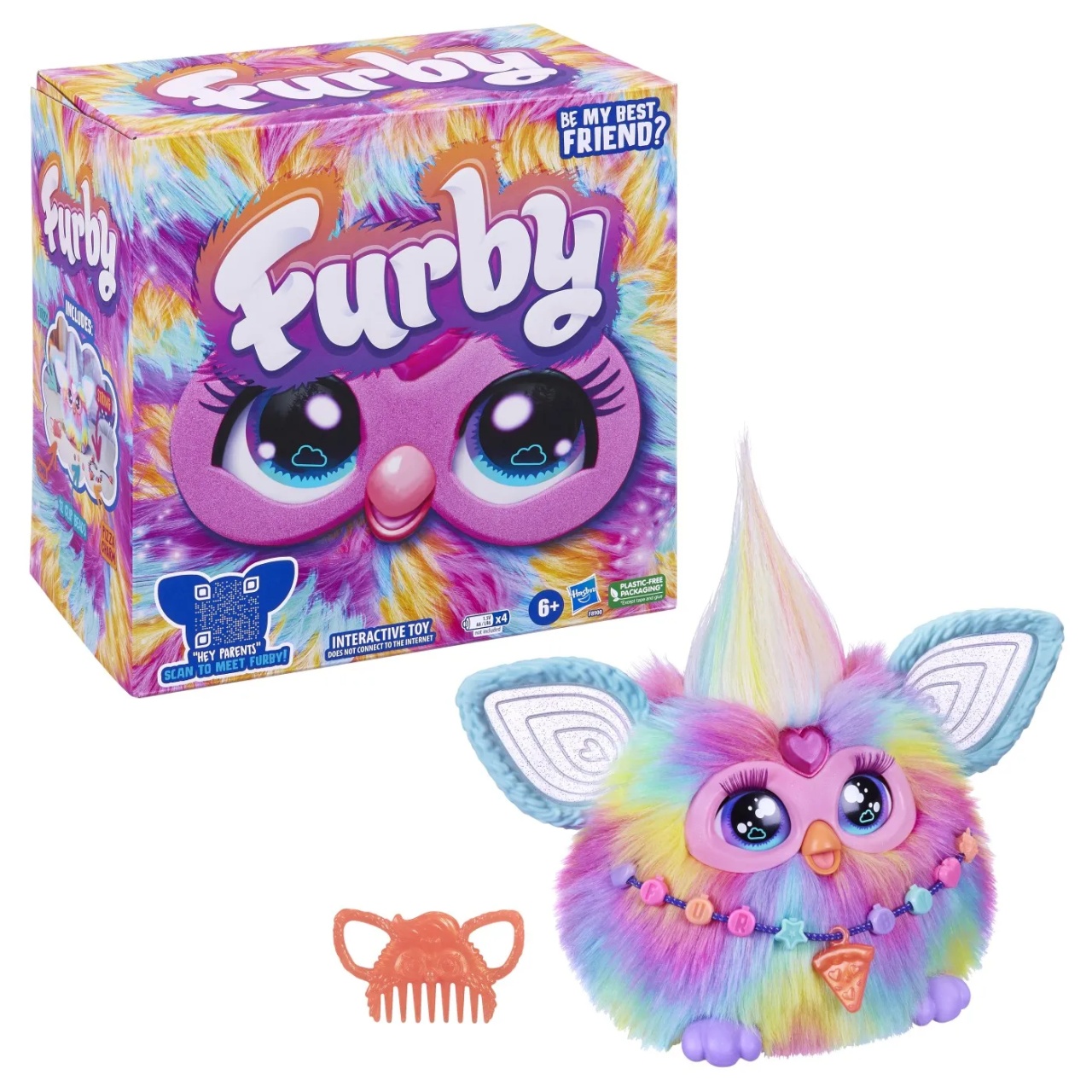 Furby Jucarie De Plus Interactiva Furby Tie Dye - 2 | YEO