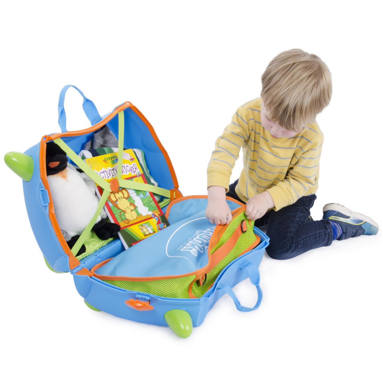 Geanta Trunki Tidy Bag Blue - 2 | YEO