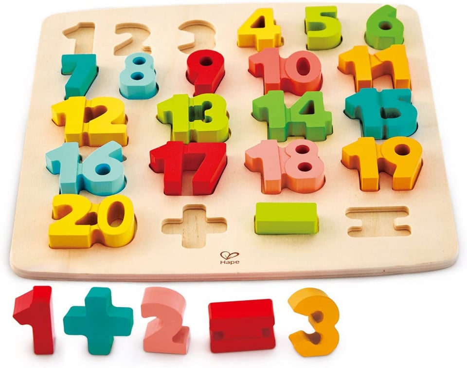 Hape Puzzle Matematica Chunky - 2 | YEO