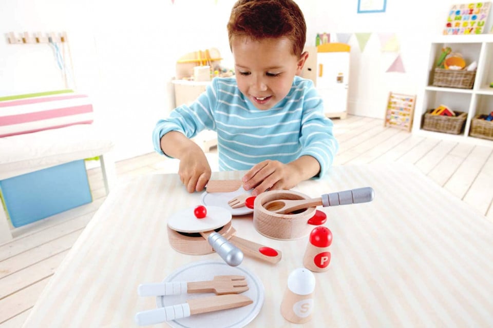 Hape Set Pentru Gatit Si Servit - 3 | YEO