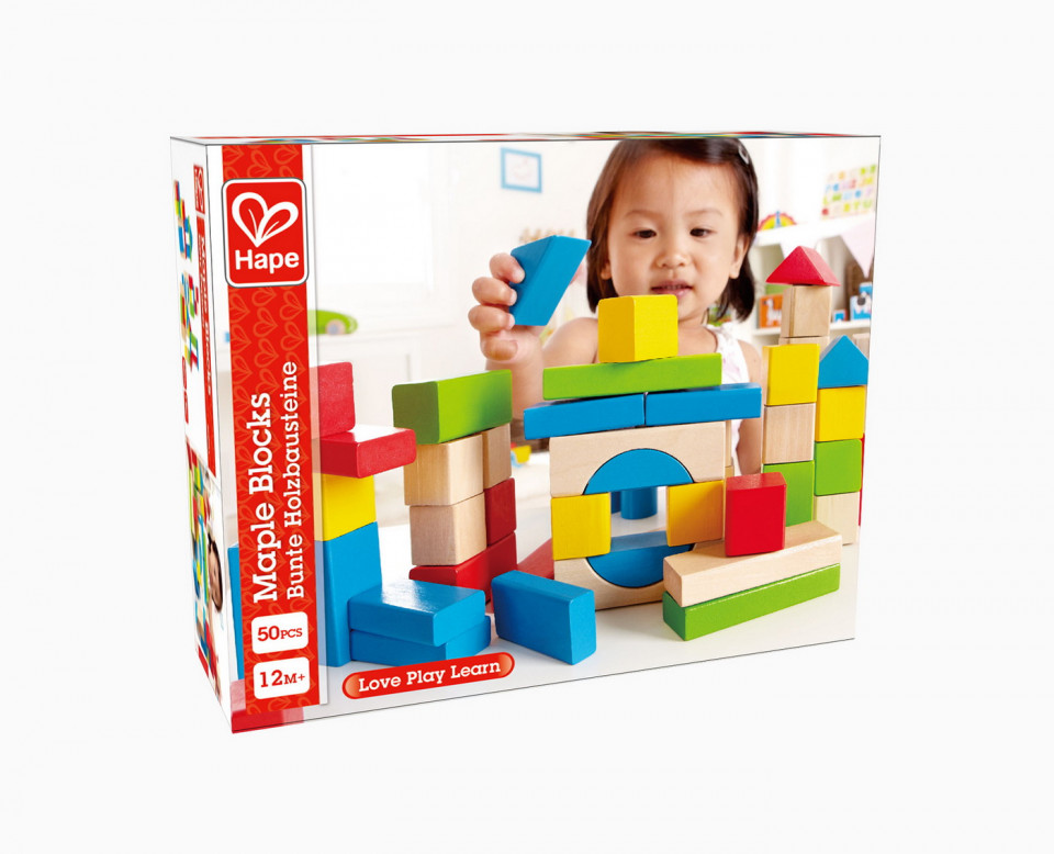 Hape Set Piese De Construit Multicolor