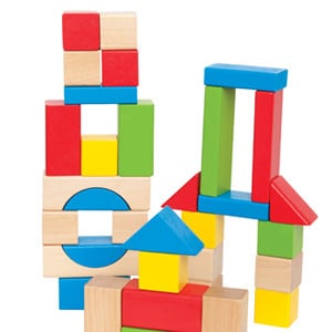 Hape Set Piese De Construit Multicolor - 1 | YEO