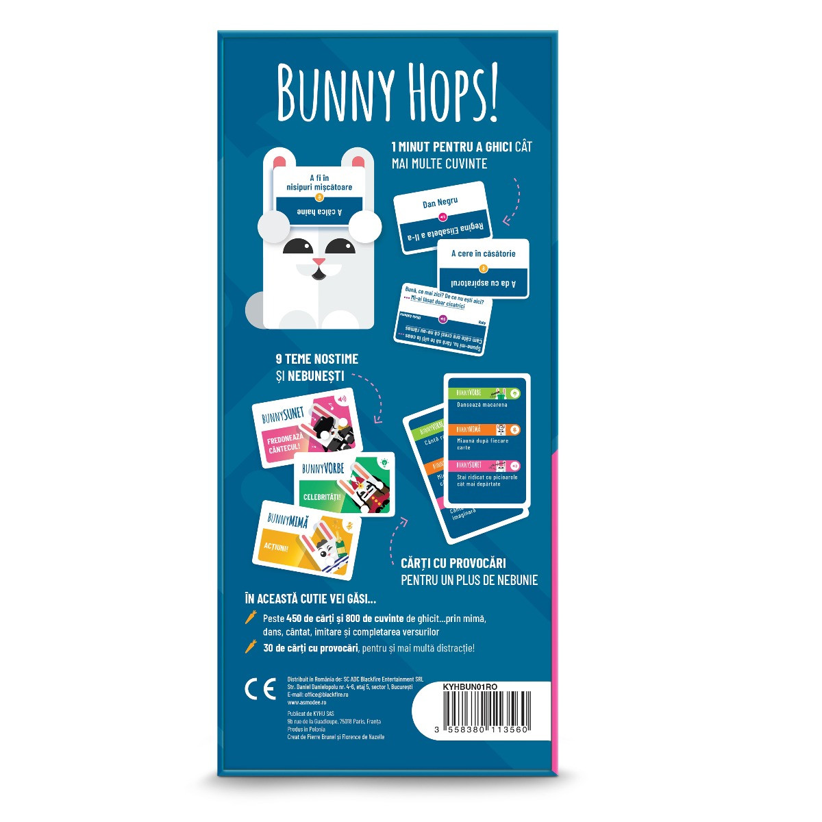 Joc de societate Bunny Hops, limba romana - 2 | YEO