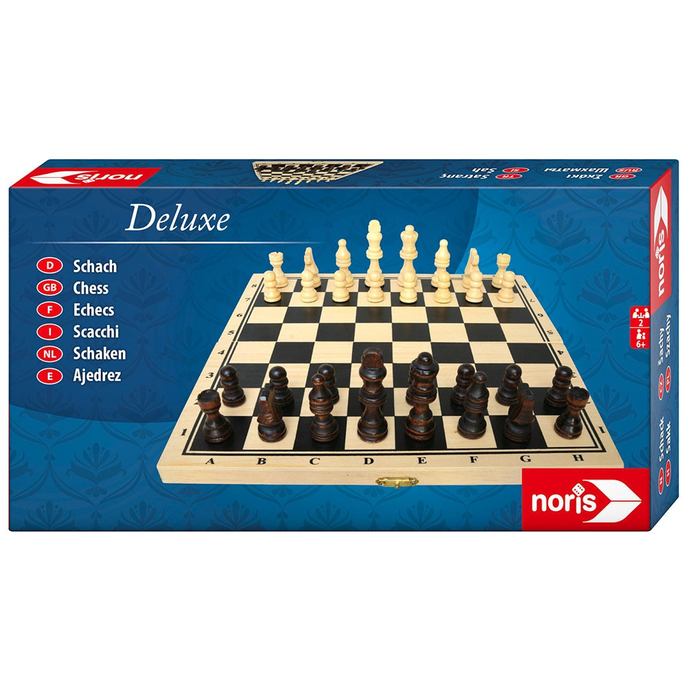 Joc Noris Deluxe Wooden Chess - 1 | YEO