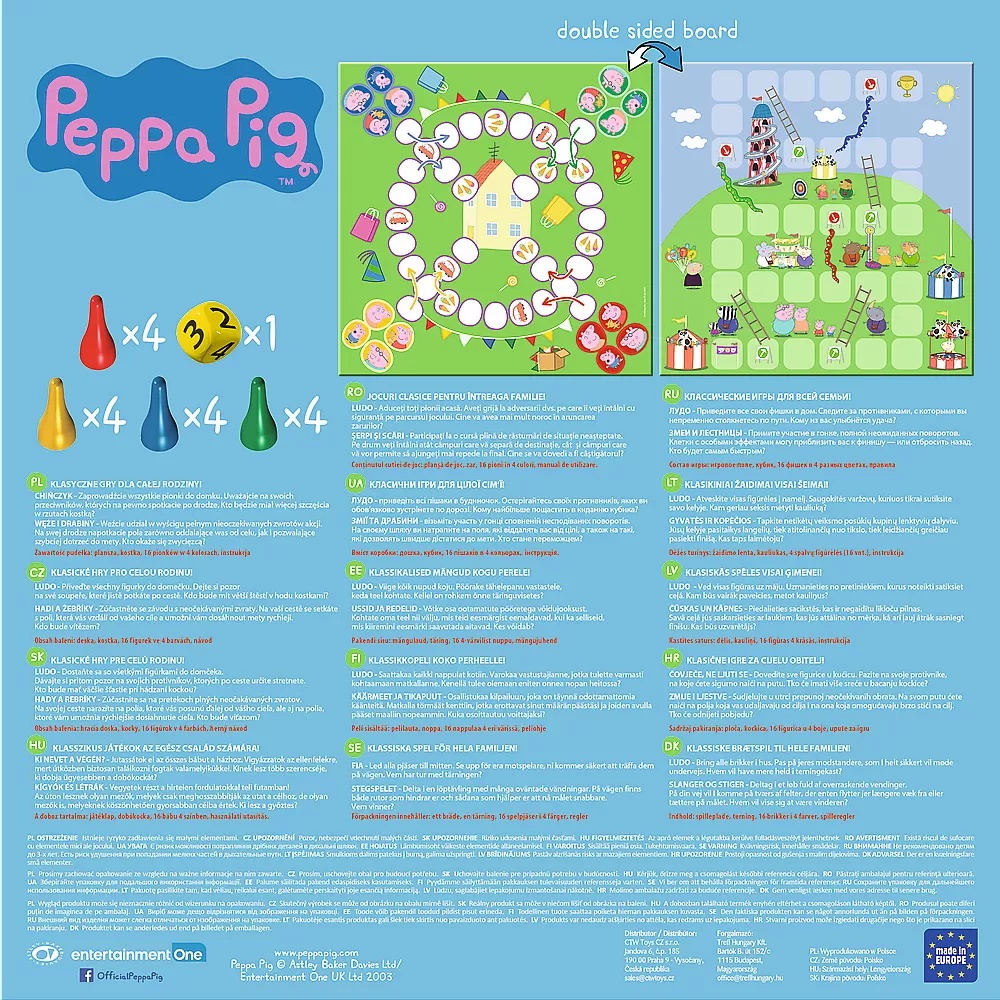 Joc Peppa Pig 2In1 Ludo Si Serpisori Scari - 2 | YEO