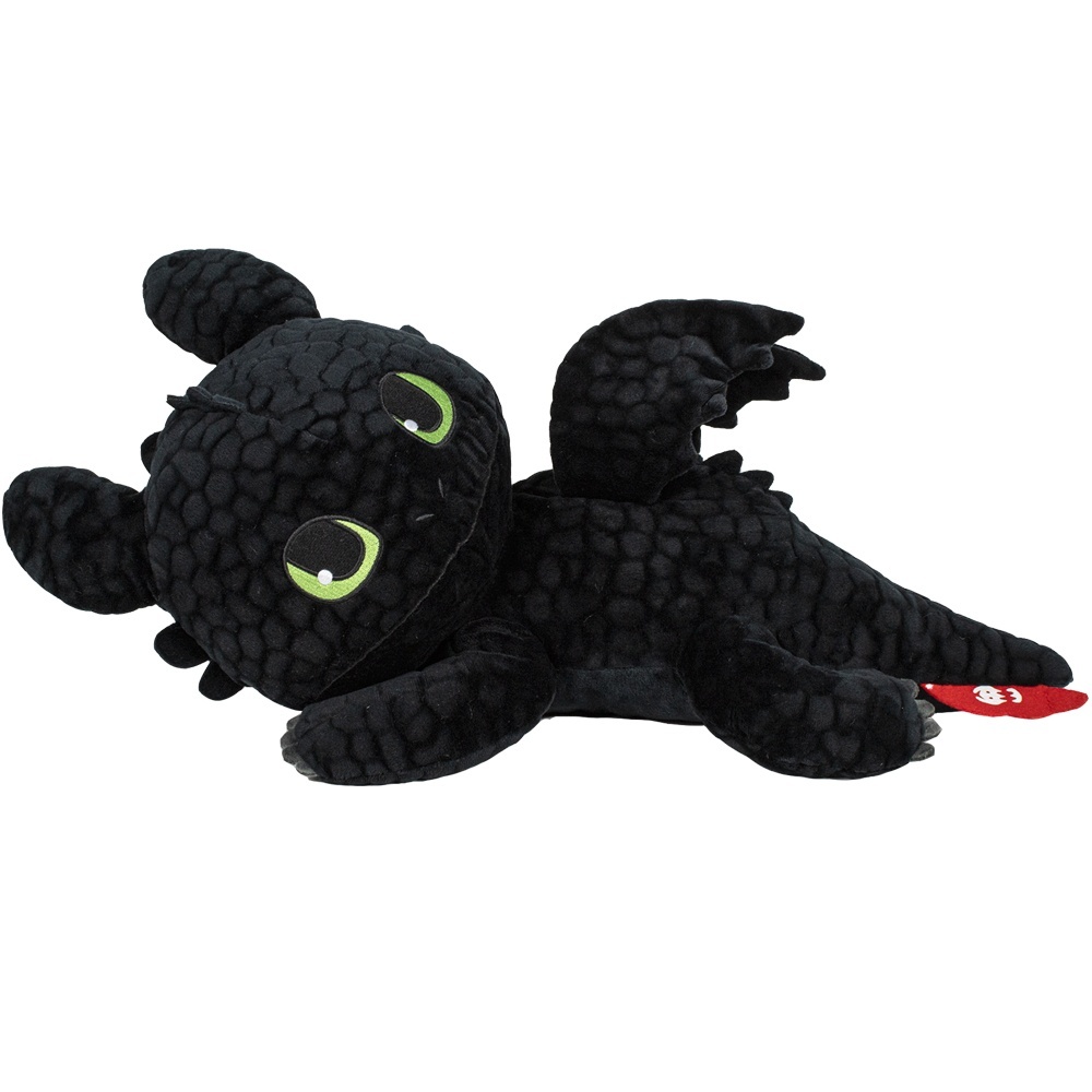 Jucarie din plus Toothless intins, Dragons, 32 cm