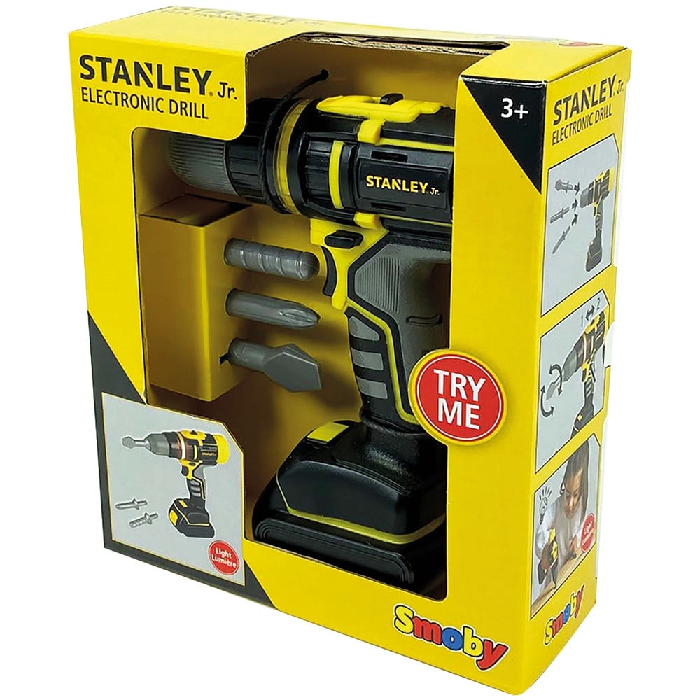 Jucarie Smoby Bormasina electronica Stanley cu accesorii - 2 | YEO