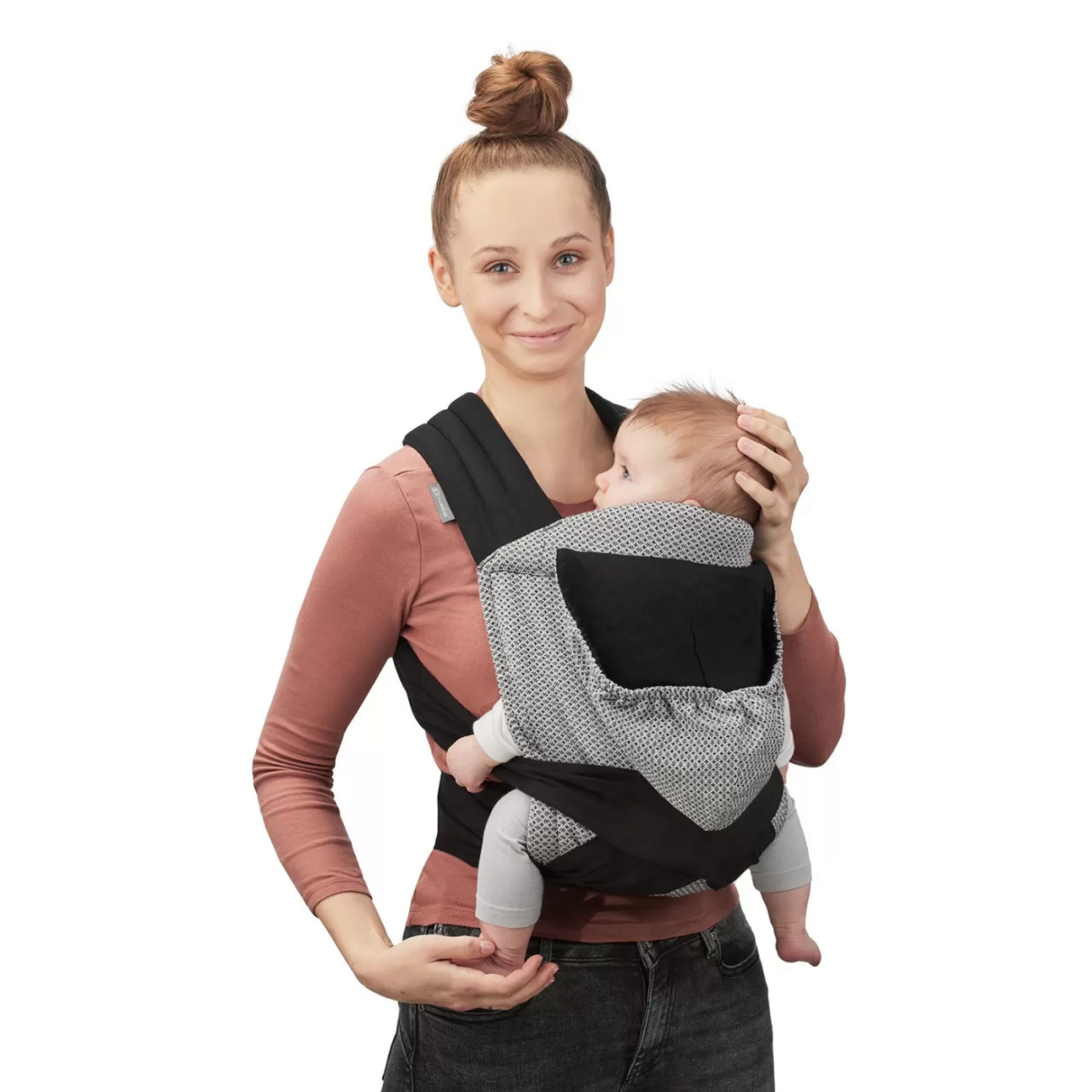 Marsupiu Ergonomic Kinderkraft Adoree Mei Tai, Grey - 2 | YEO