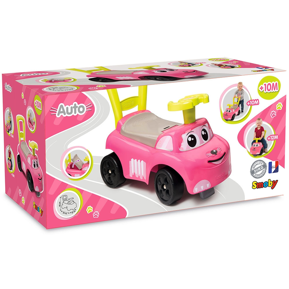 Masinuta Smoby Auto pink - 4 | YEO