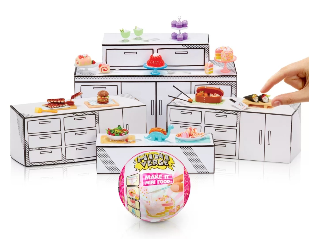 Mga’S Miniverse Mini Food Diner S3 Set Surpriza - 3 | YEO