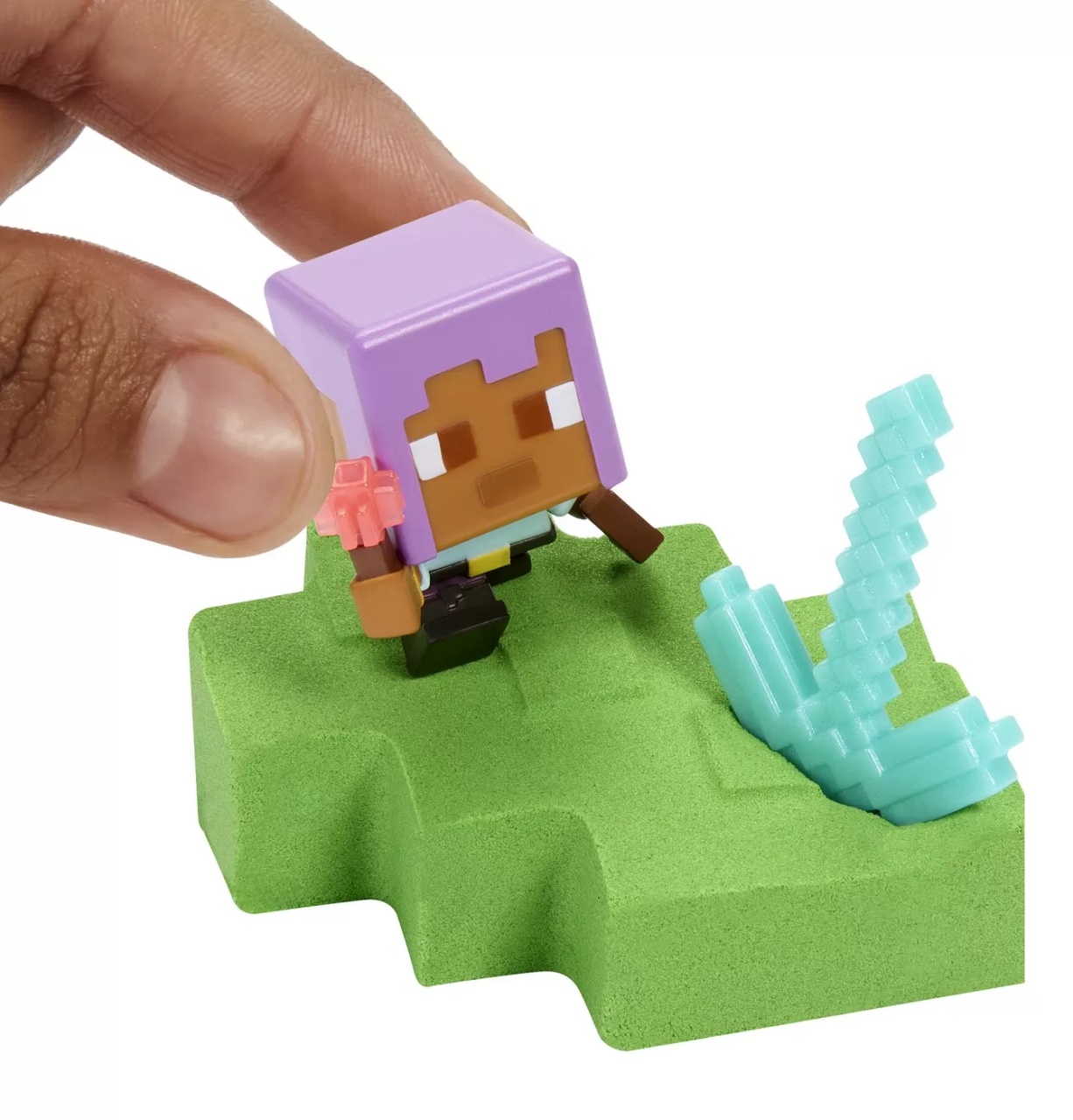 Minecraft Mini Mode Set Explorare Miniera Turquoise - 2 | YEO