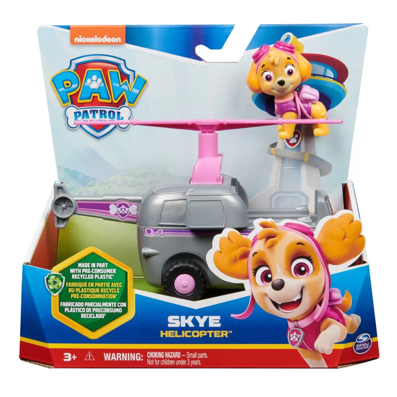 Patrula Catelusilor Vehicule De Baza Eco Cu Figurina Skye