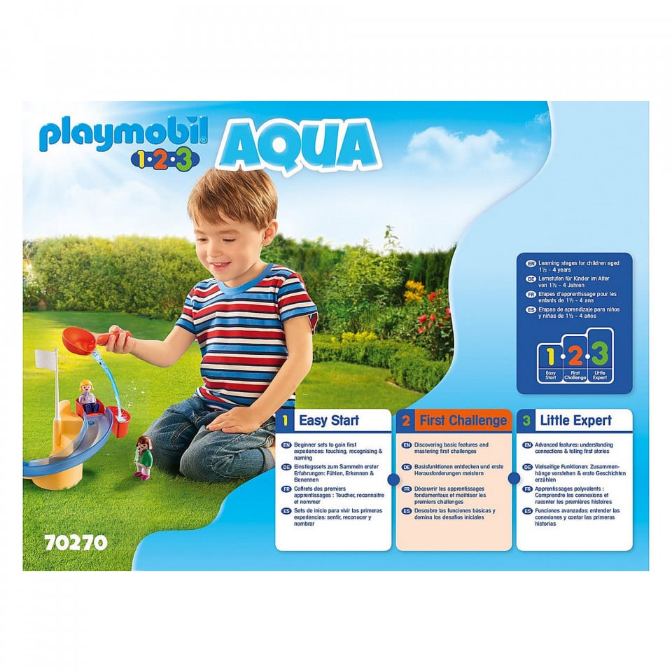 Playmobil - 1.2.3 Tobogan De Apa - 2 | YEO