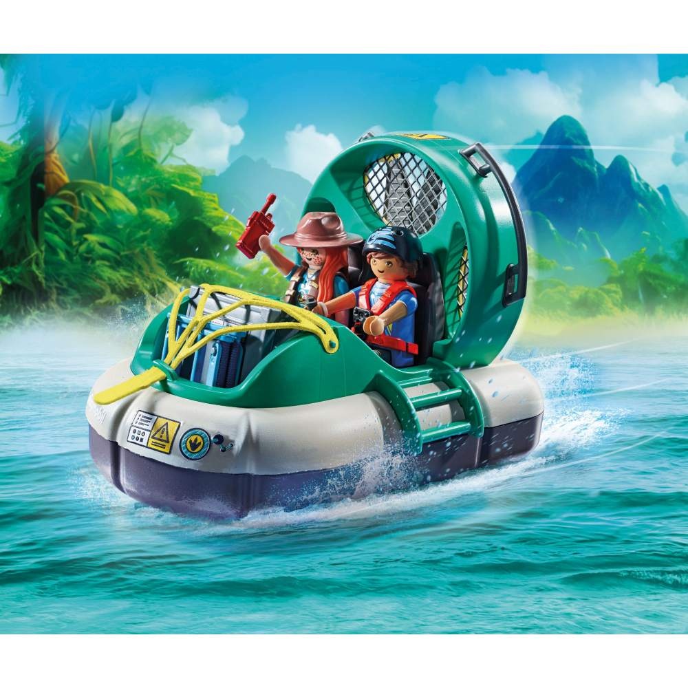 Playmobil - Brachiosaurus si hovercraft Playmobil - 4 | YEO