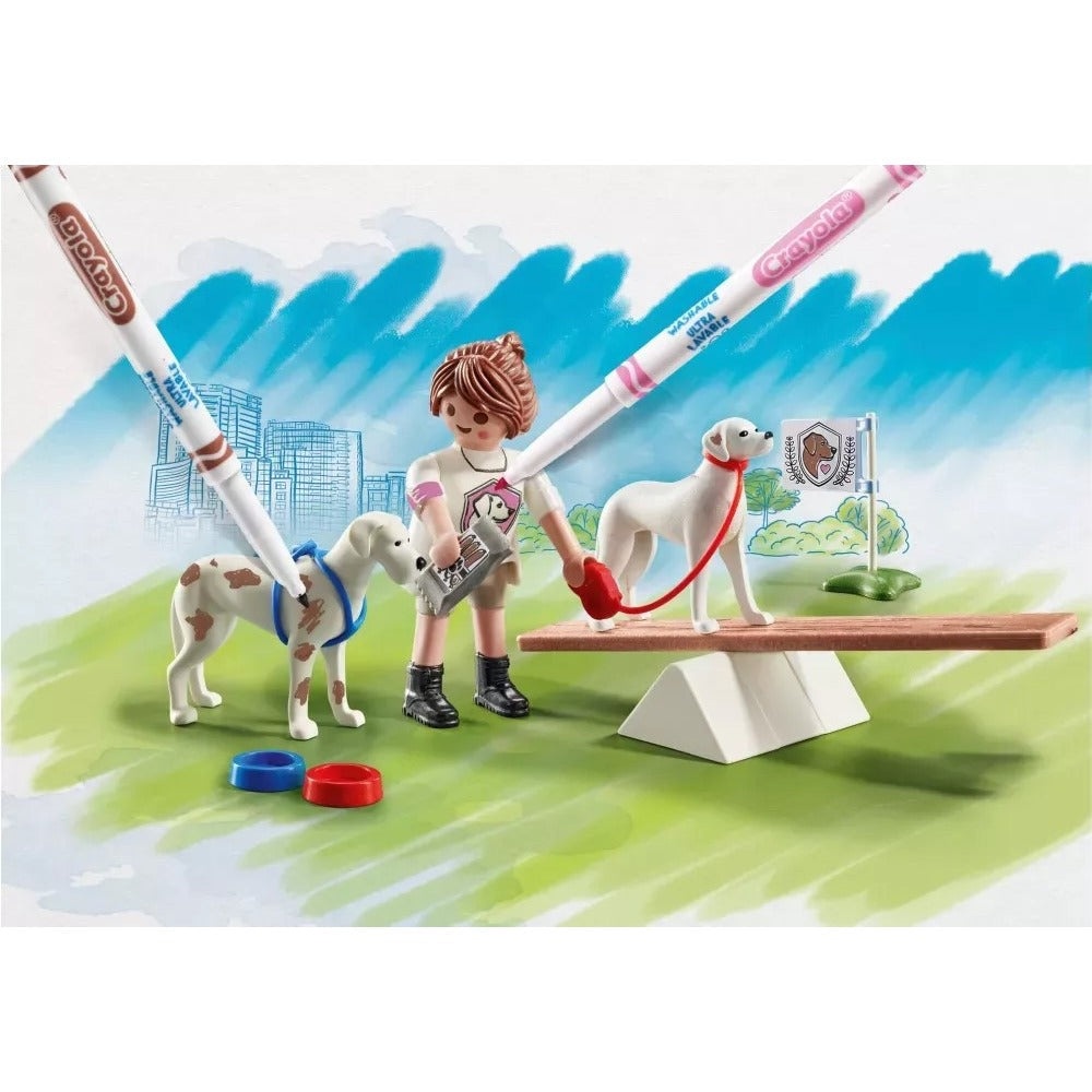 Playmobil Color dresarea cainilor - 1 | YEO