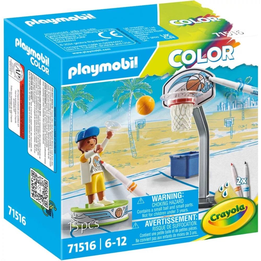 Playmobil Color jucator de baschet