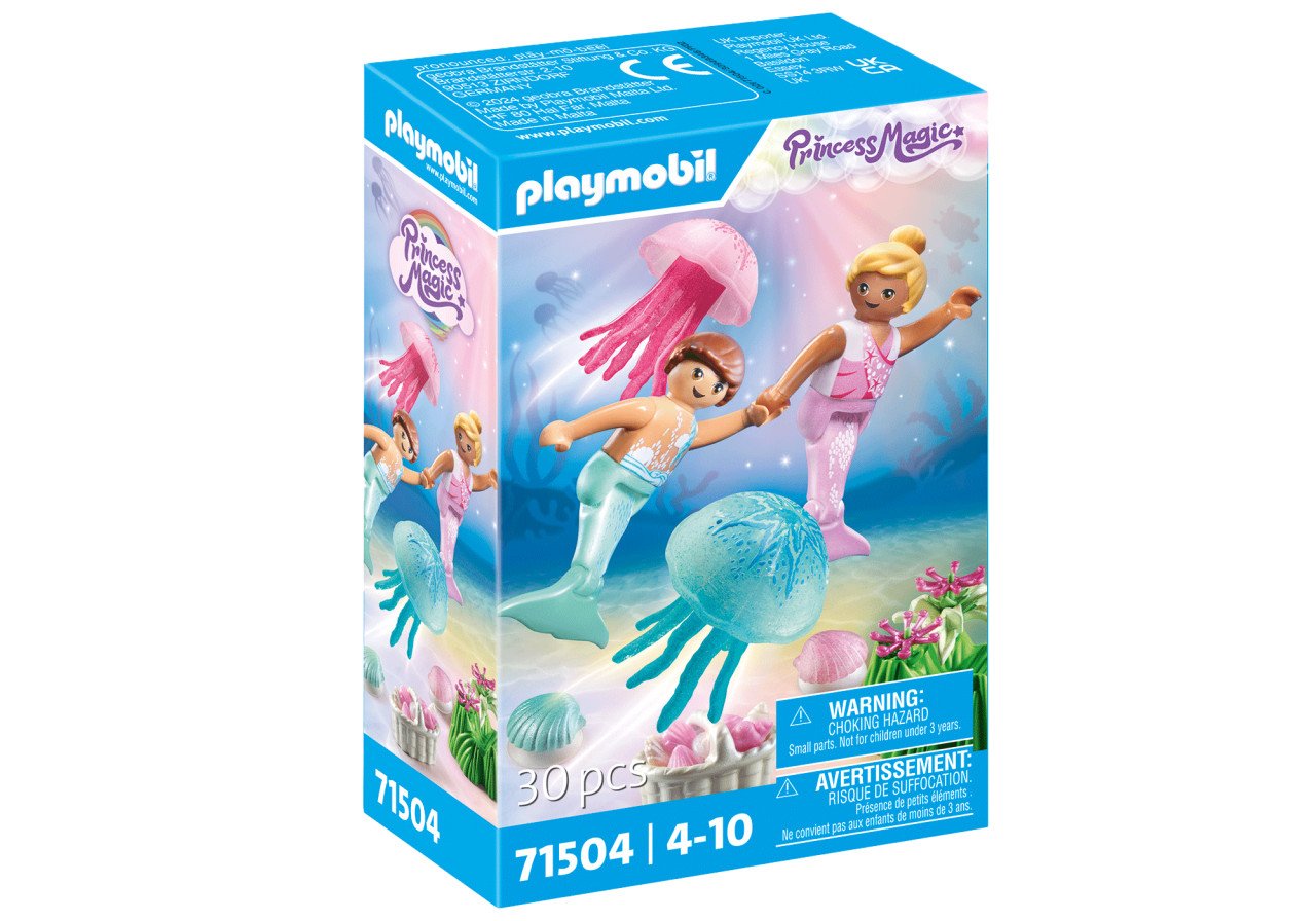 Playmobil-COPII SIRENE CU MEDUZE