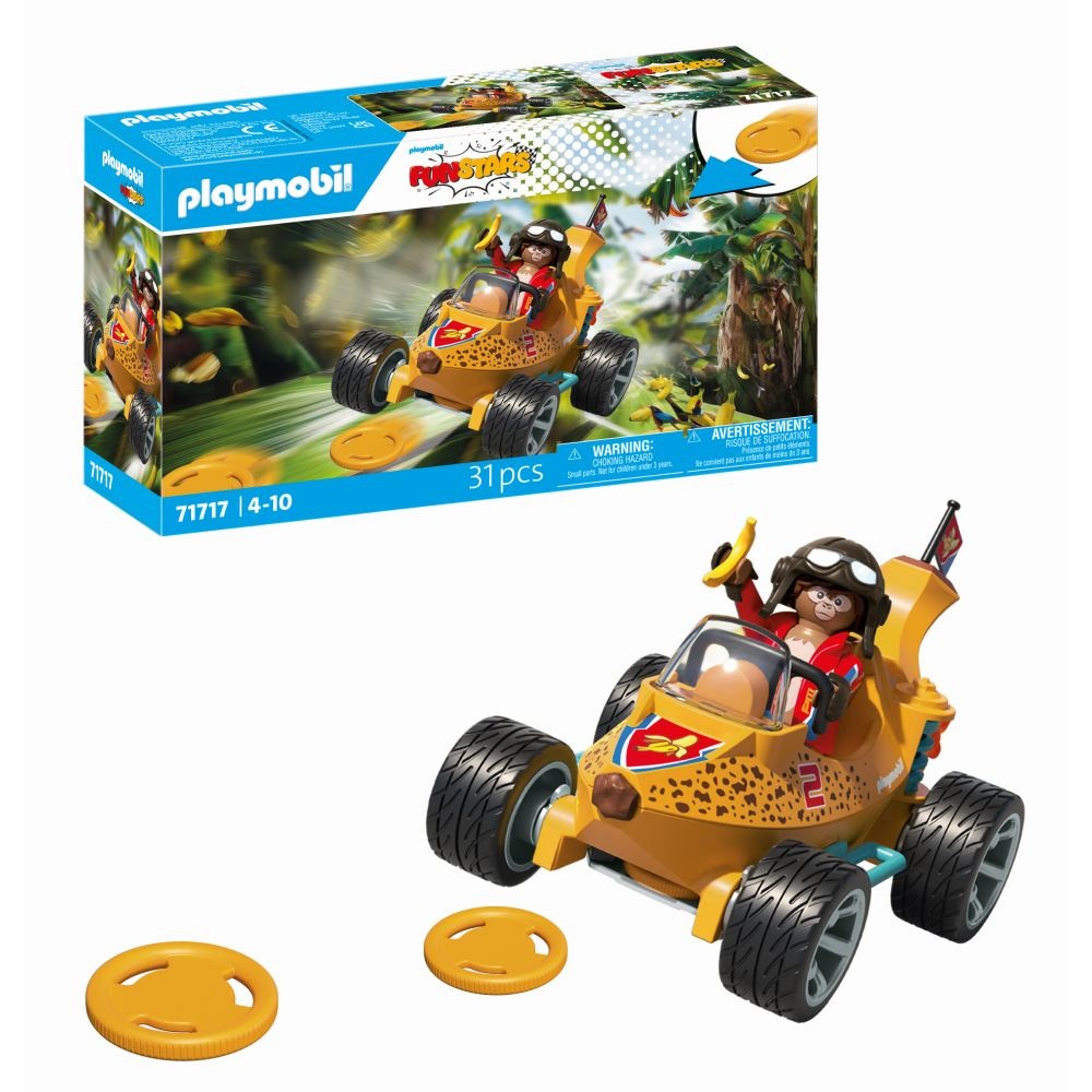 Playmobil - Jucarie de rol Cursa cu Banana