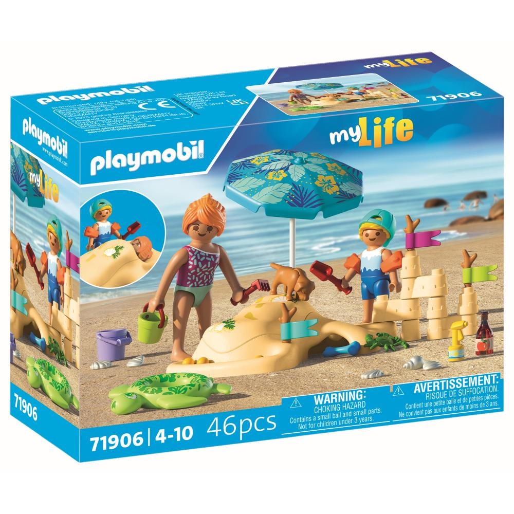 Playmobil - Jucarie de rol Distractie in familie la plaja - 1 | YEO