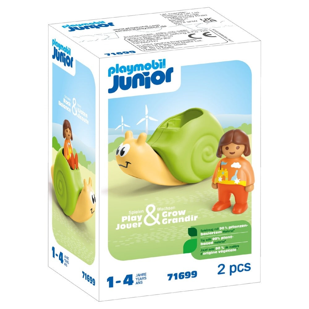 Playmobil Junior - Balansoar melc cu zornaitoare - 1 | YEO