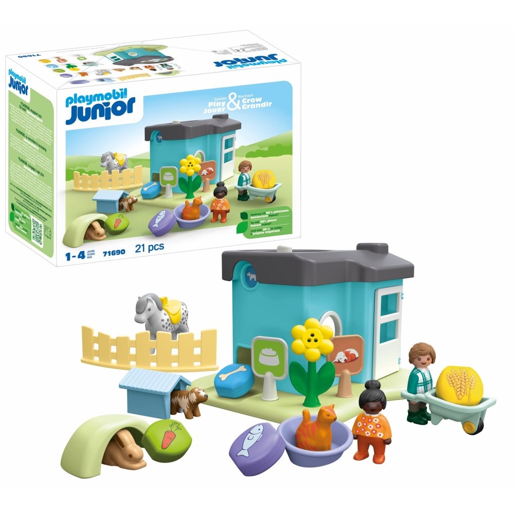 Playmobil Junior - Custi pentru animale - 1 | YEO